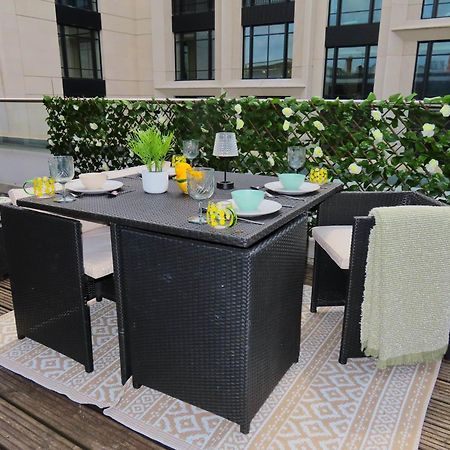 Spacious 3-Bed 3-Bath Luxury Apartment With Balcony Hyde Park Londra Esterno foto